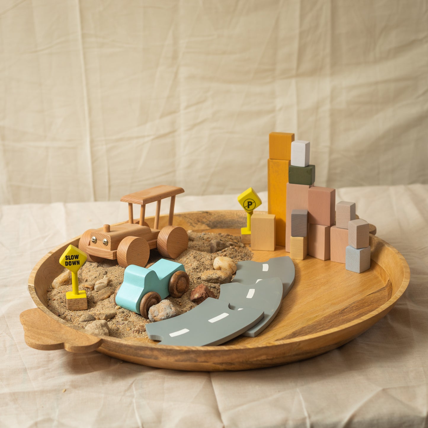 Sensory Circular Tray